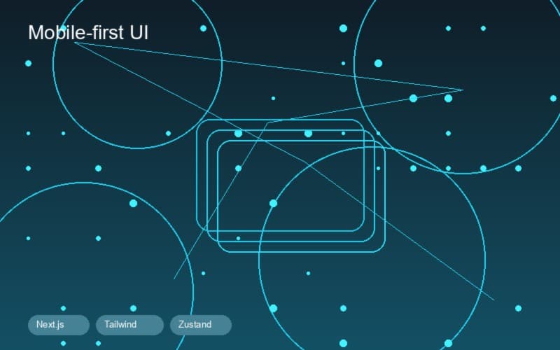 Mobile-first UI refactor system